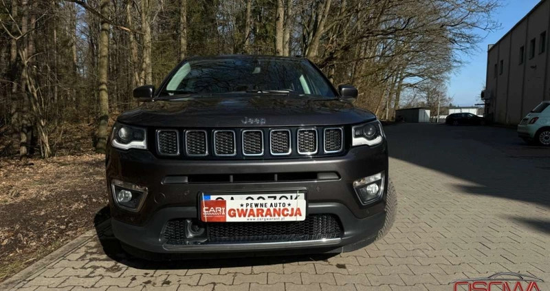 Jeep Compass cena 84999 przebieg: 49500, rok produkcji 2019 z Żelechów małe 781